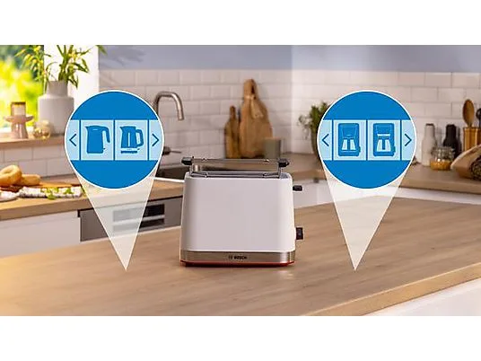 картинка Тостер Bosch TAT4M221 My Moment, белый от магазина Одежда+
