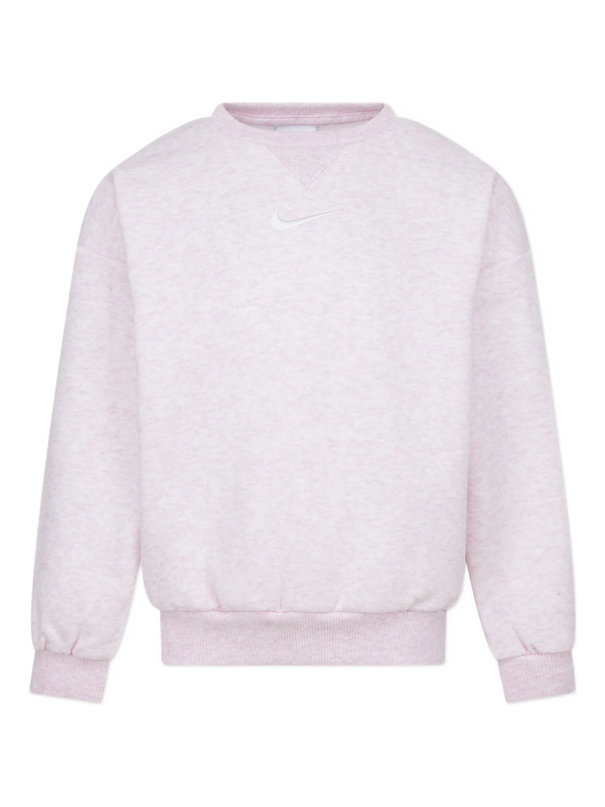 картинка Спортивный костюм с вышивкой Swoosh Nike Kids, розовый от магазина Одежда+