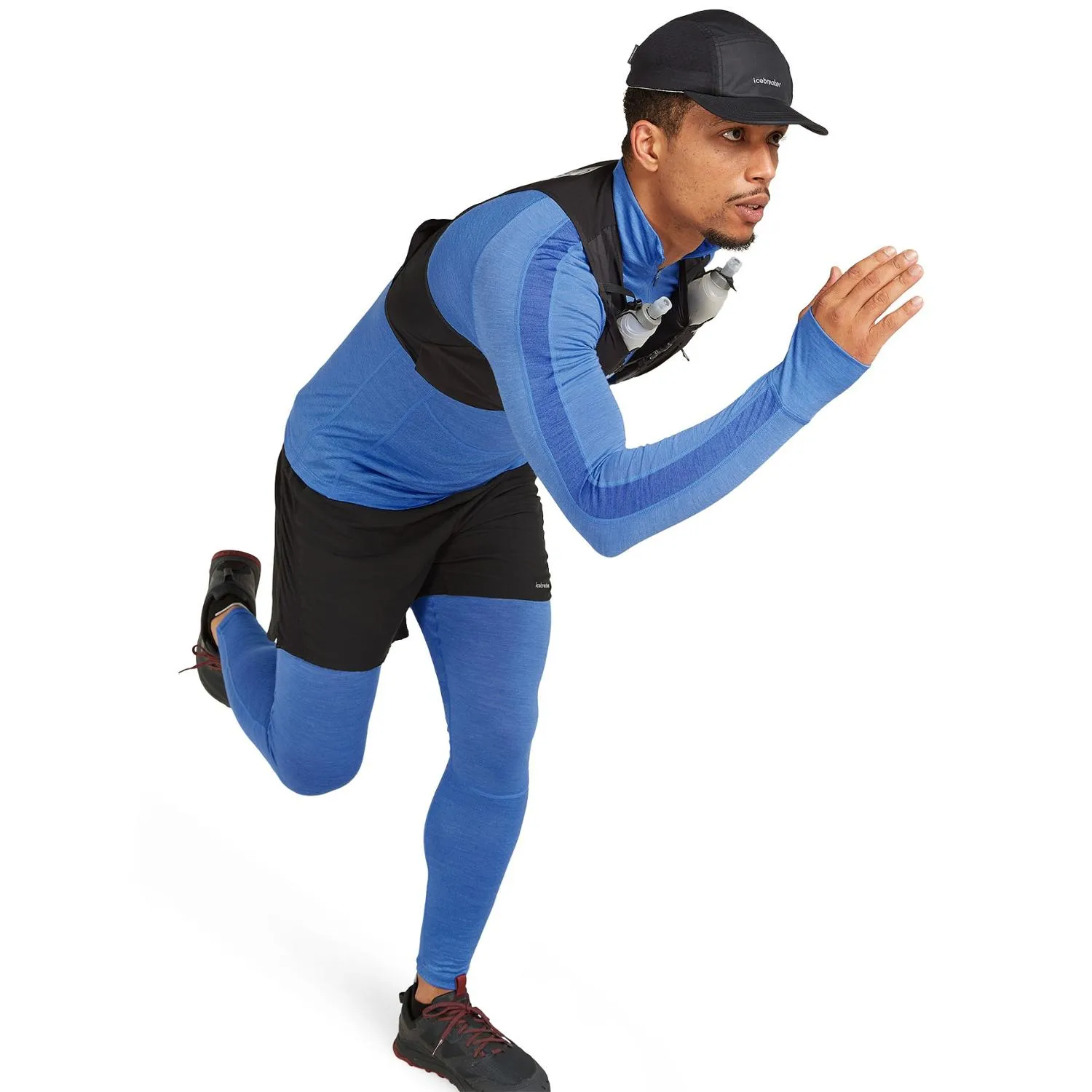 картинка Футболка Icebreaker Merino 125 ZoneKnit с длинным рукавом и молнией от магазина Одежда+