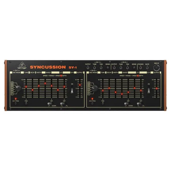 картинка Синтезатор Behringer Syncussion Sy-1, Black от магазина Одежда+