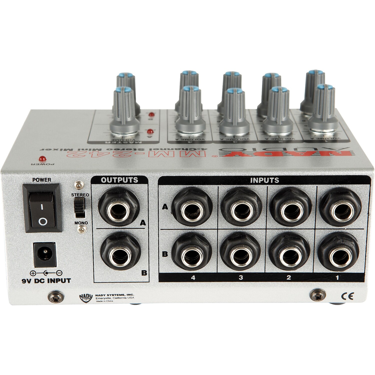 картинка Nady MM-242 4-канальный мини-микшер от магазина Одежда+