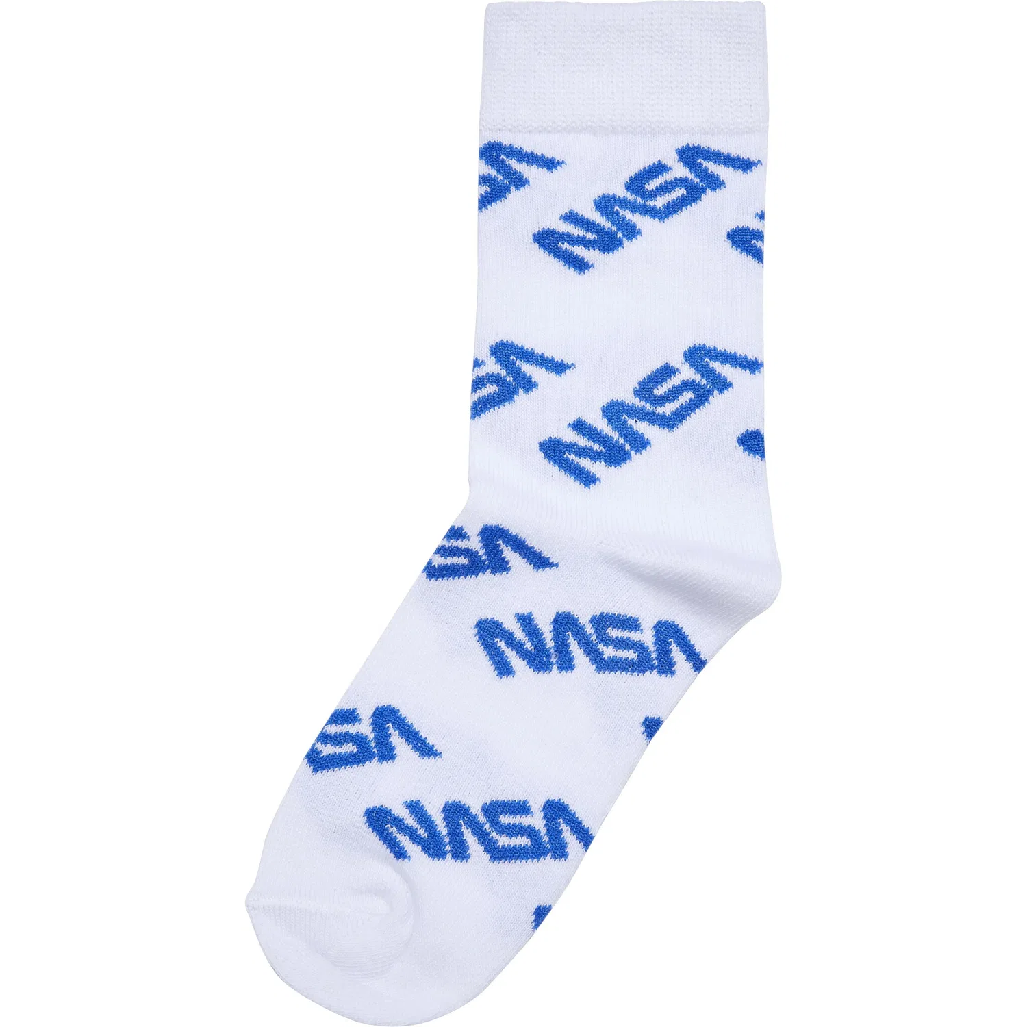 картинка Детские носки с принтом NASA MisterTee, Bright Blue/Grey/White от магазина Одежда+