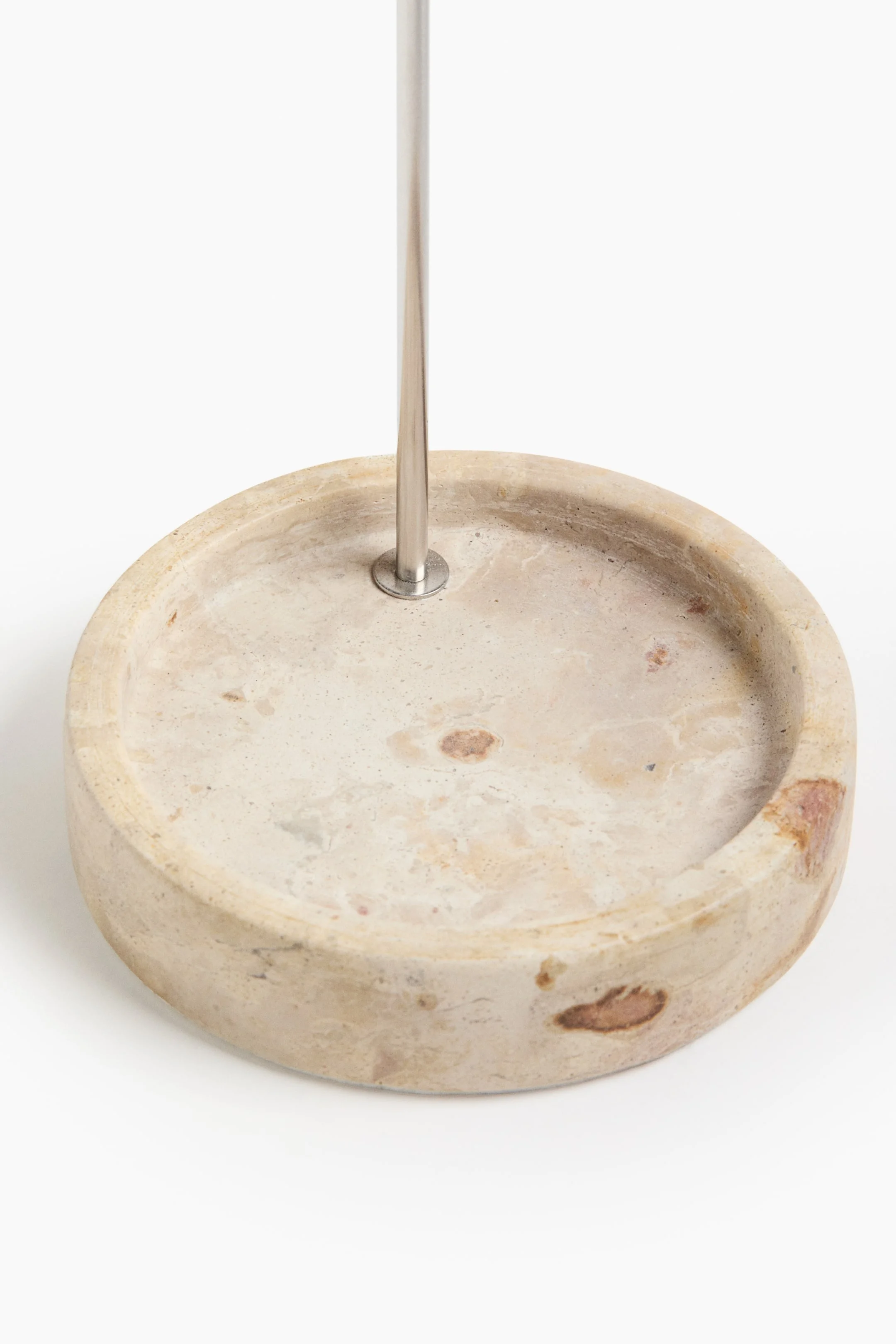 картинка Подставка H&M Marble Jewelry Rack, бежевый/серебристый от магазина Одежда+