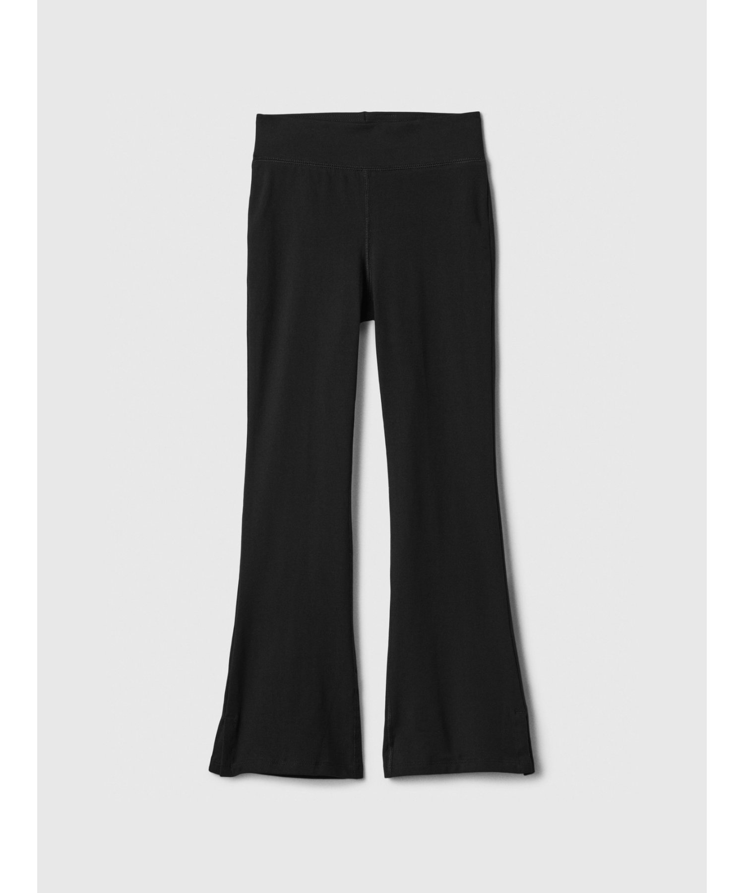 картинка (K) Эластичные трикотажные леггинсы-клеш (детские) GAP, TRUE_BLACK_V2 от магазина Одежда+