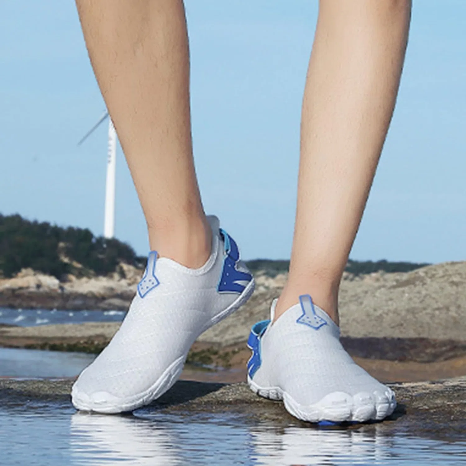 картинка Женские водные туфли Unisex Barefoot Shoes, White от магазина Одежда+