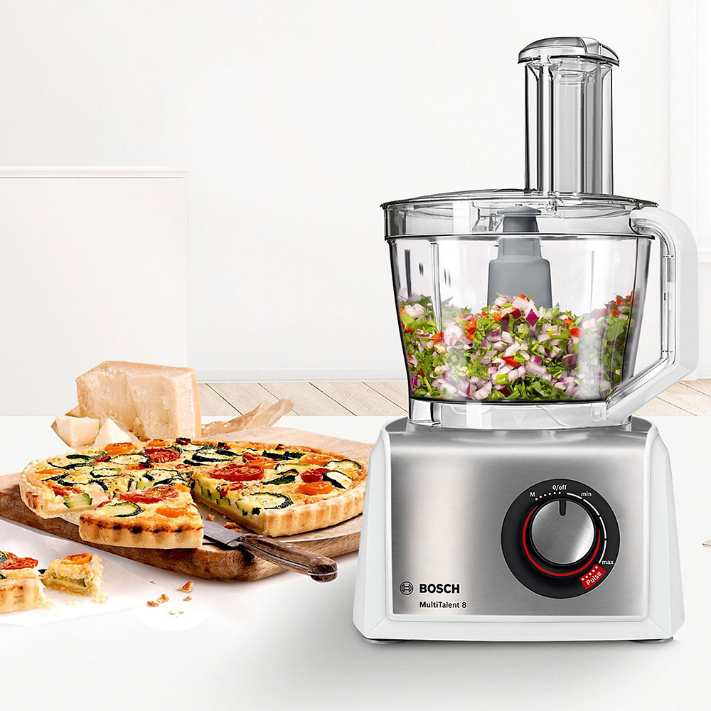 картинка Кухонный комбайн BOSCH MC812S814, белый серебристый от магазина Одежда+