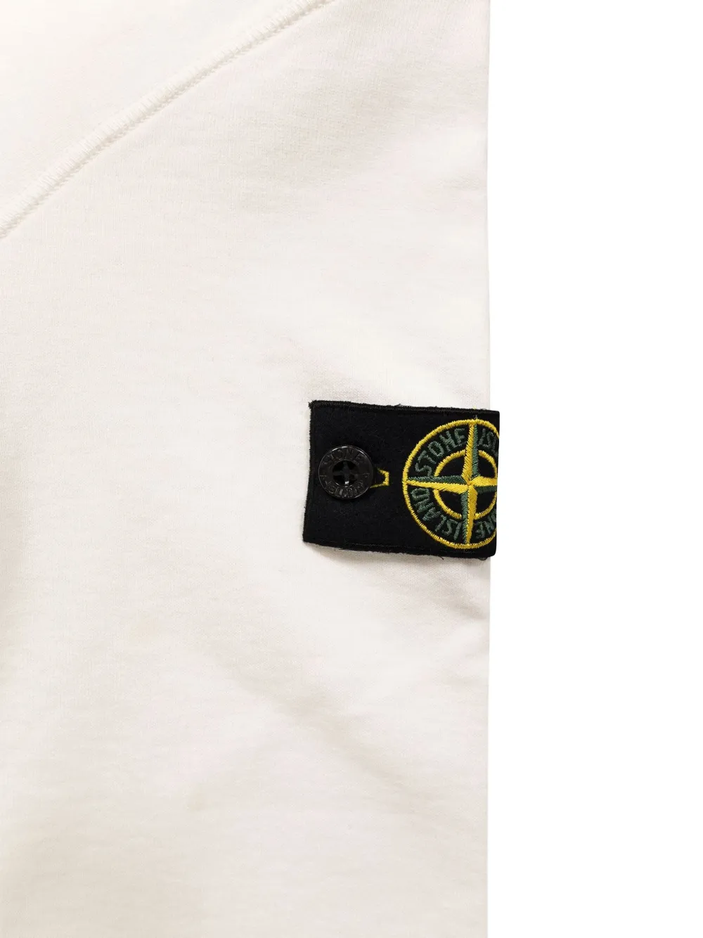 картинка Свитшот с мотивом компаса Stone Island Junior, белый от магазина Одежда+
