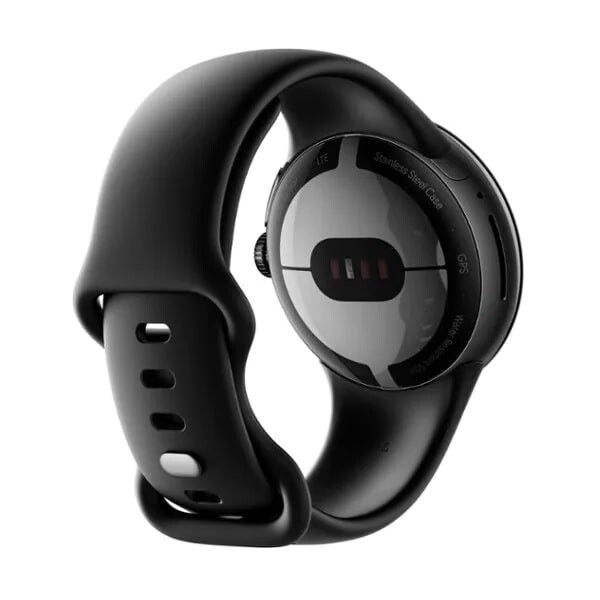 картинка Умные часы Google Pixel Watch, (Wi-Fi), черный матовый/обсидиан от магазина Одежда+