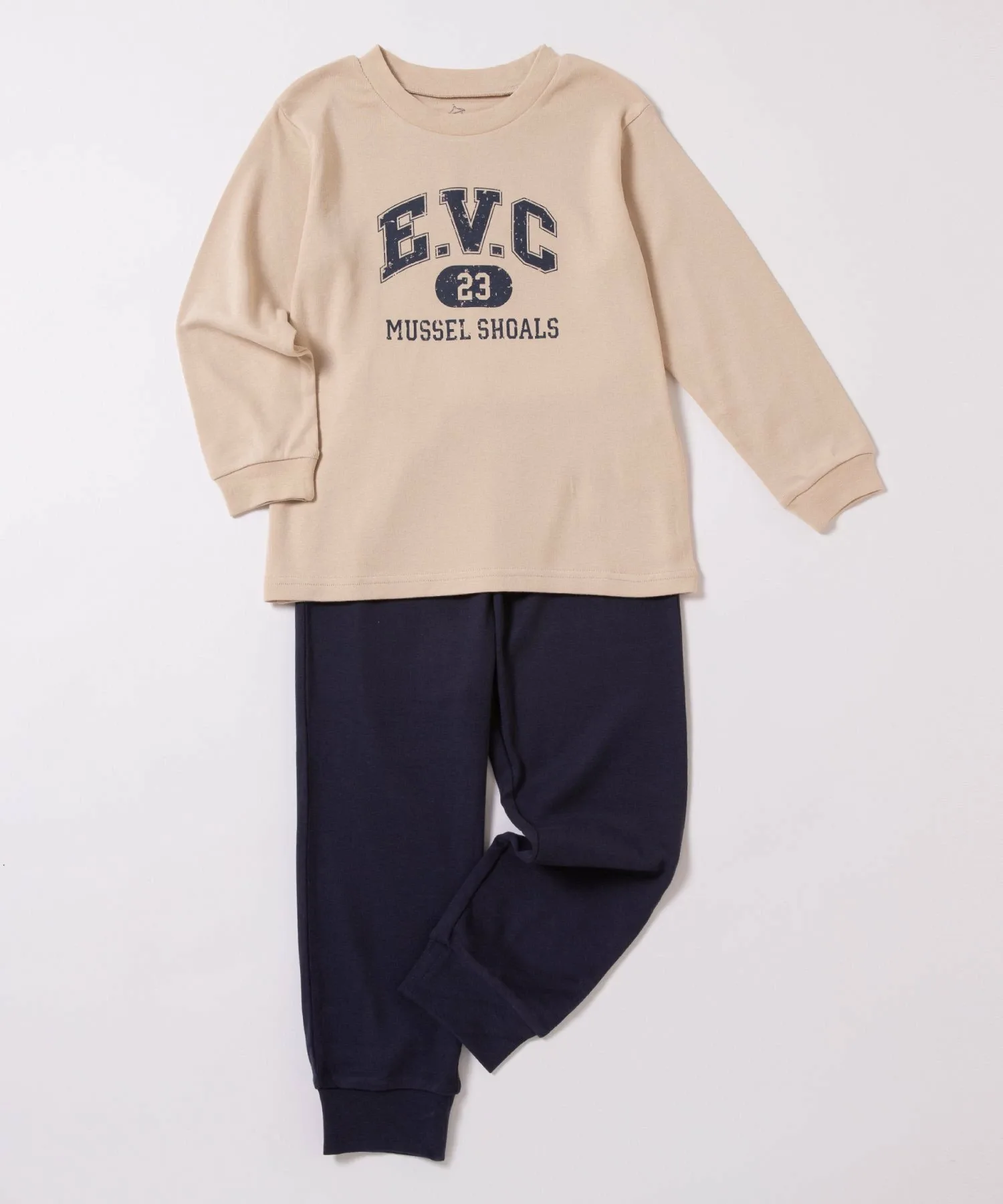 картинка Домашняя одежда для мальчиков Ever Closet, beige logo от магазина Одежда+