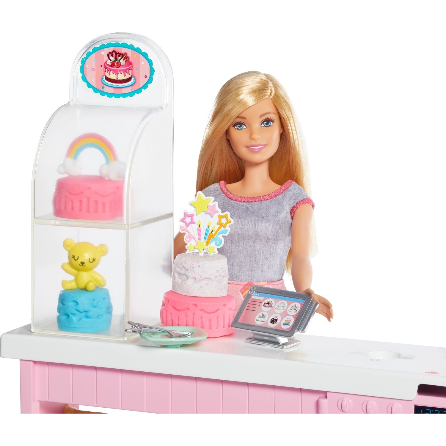 картинка Игровой набор Barbie кондитерская Gfp59 от магазина Одежда+