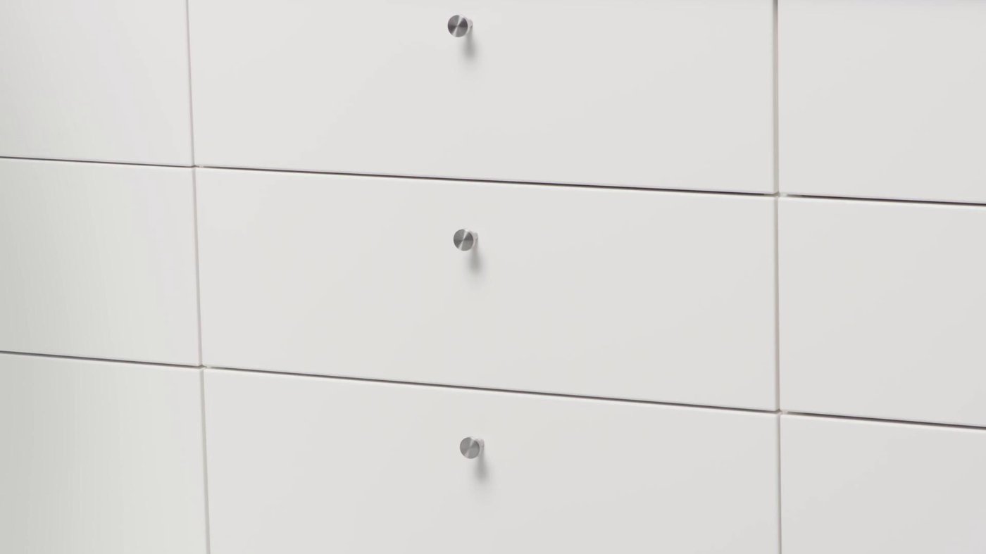 картинка Ящик, средний, белый, 40x60 см Maximera IKEA от магазина Одежда+