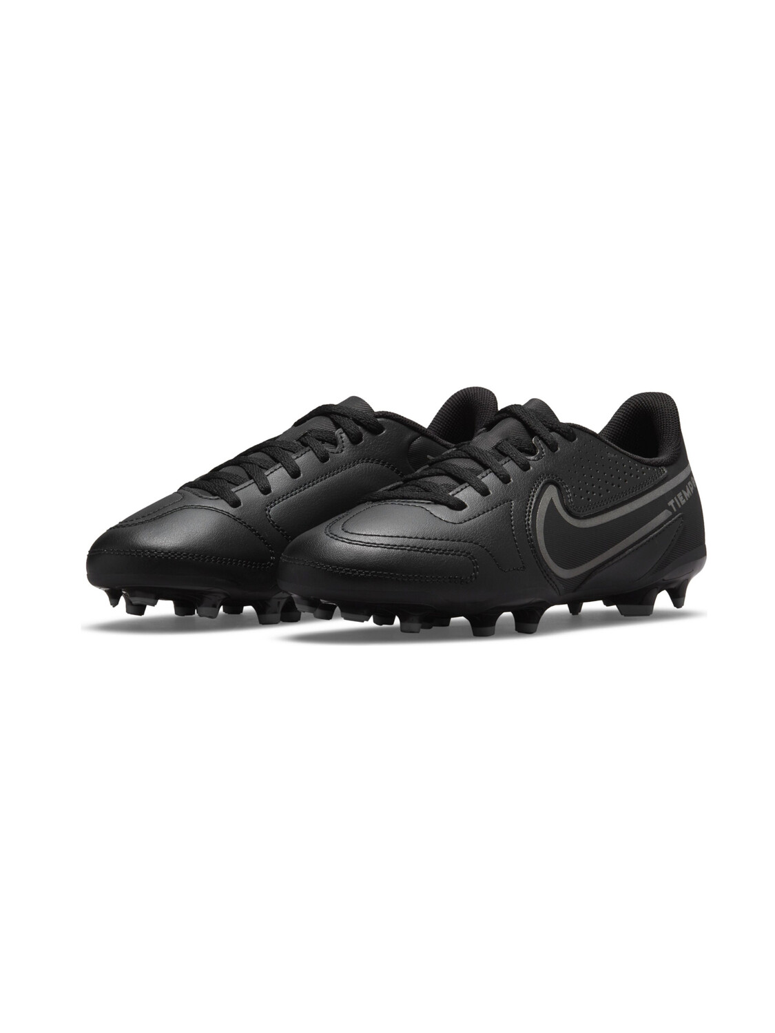 картинка Кроссовки Nike Jr. Tiempo Legend 9 Club MG, черный/серый от магазина Одежда+