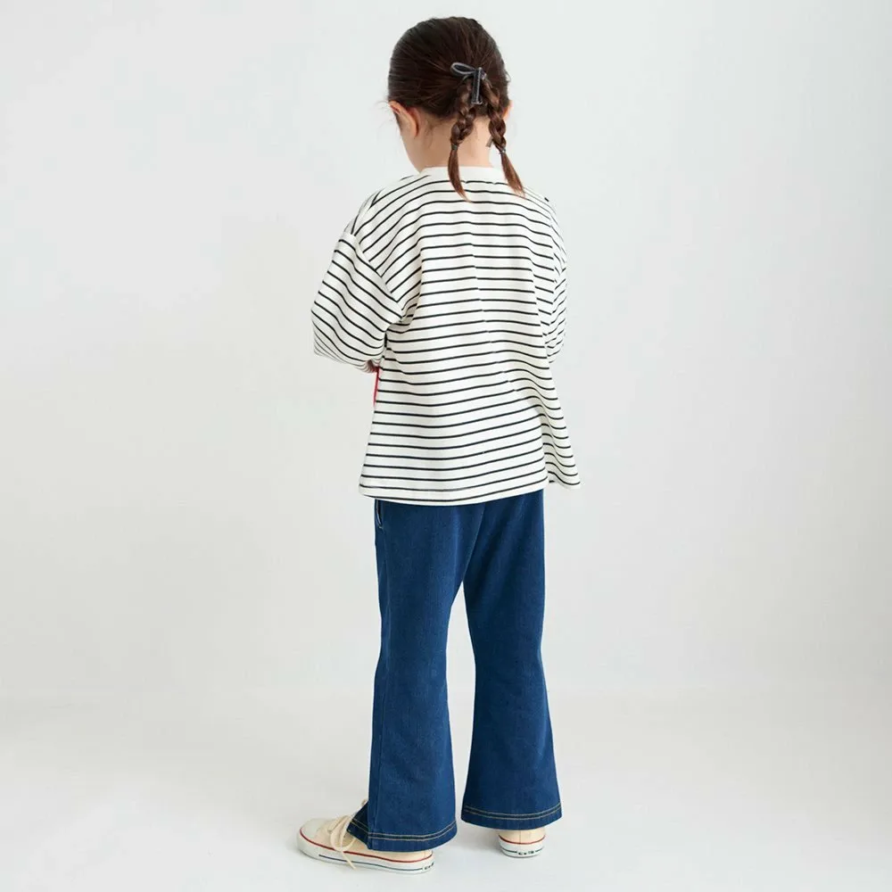 картинка Расклешенные джинсы Branshes, Navy blue от магазина Одежда+