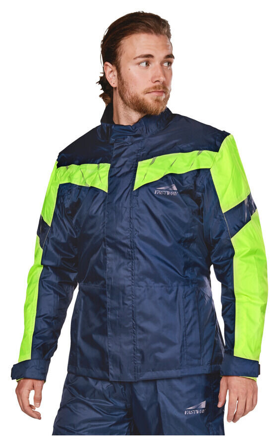 картинка Дождевики Rain Basic 201 Regenjacke Fastway, синий/желтый от магазина Одежда+