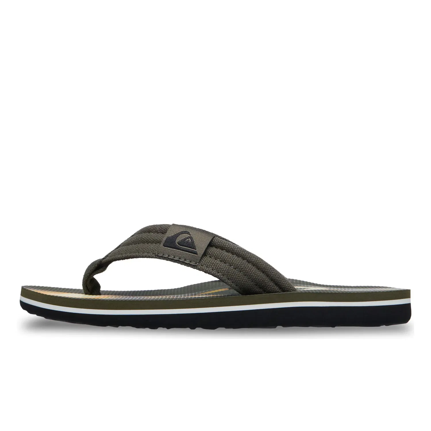 картинка Детские шлепанцы для мальчиков Molokai Layback Quiksilver, Kaki от магазина Одежда+