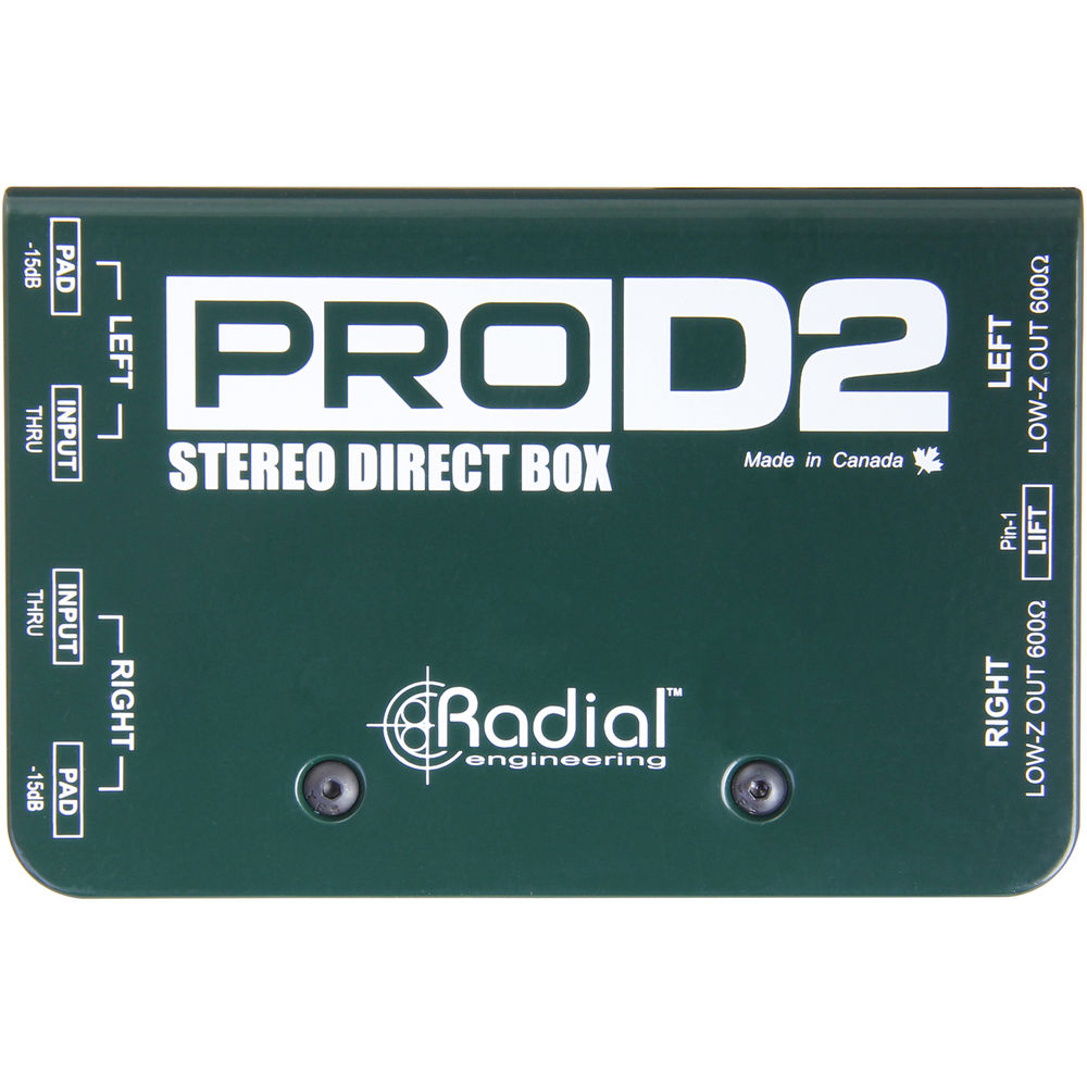 картинка Директ-бокс Radial Engineering ProD2 Direct Box R800 1102 от магазина Одежда+