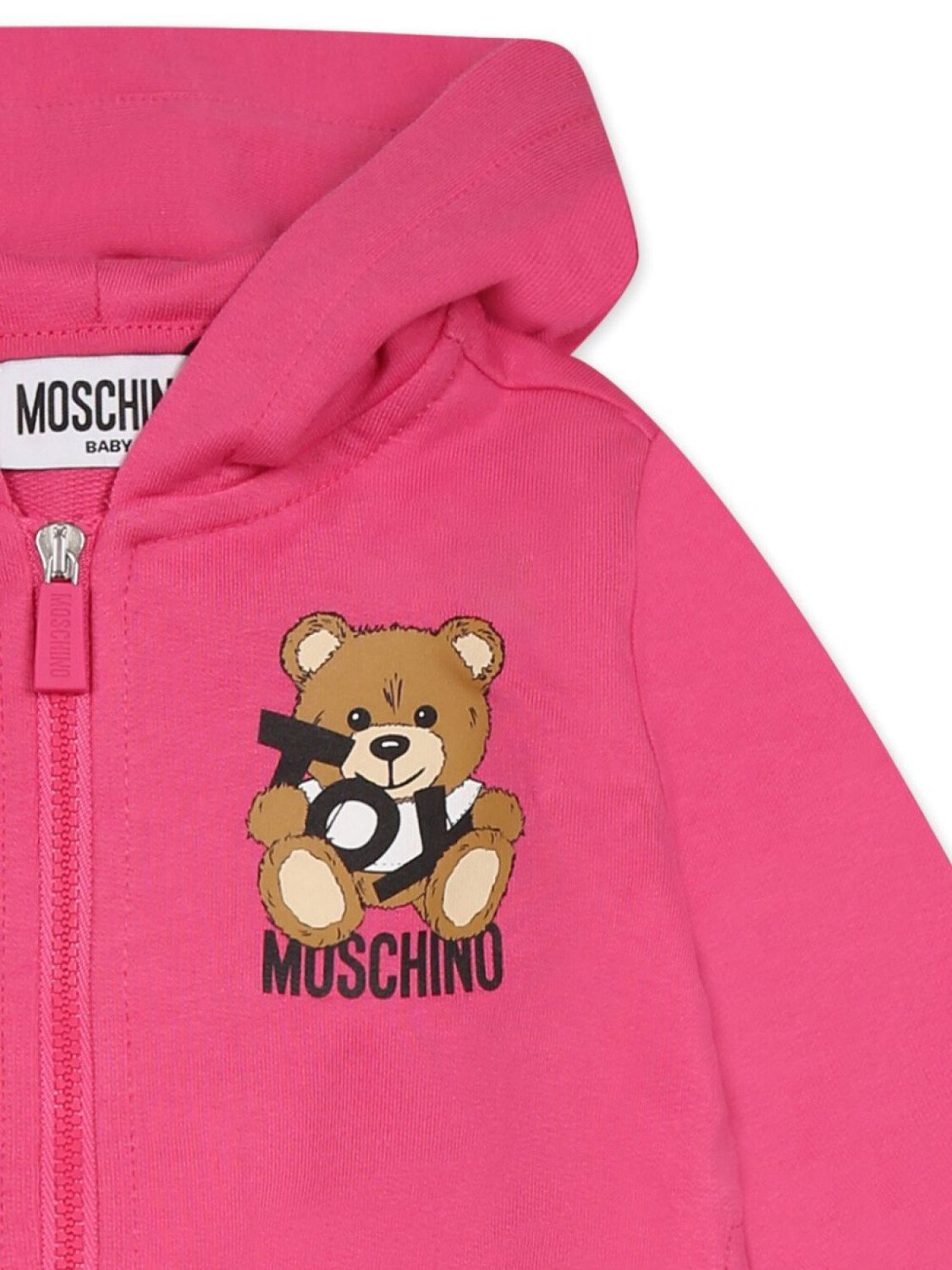 картинка Moschino Kids спортивный костюм с мотивом Teddy-Bear, розовый от магазина Одежда+