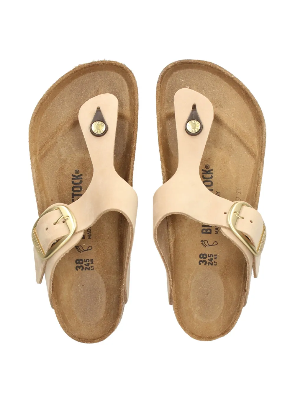 картинка Сандалии Gizeh BIRKENSTOCK, нейтральный от магазина Одежда+