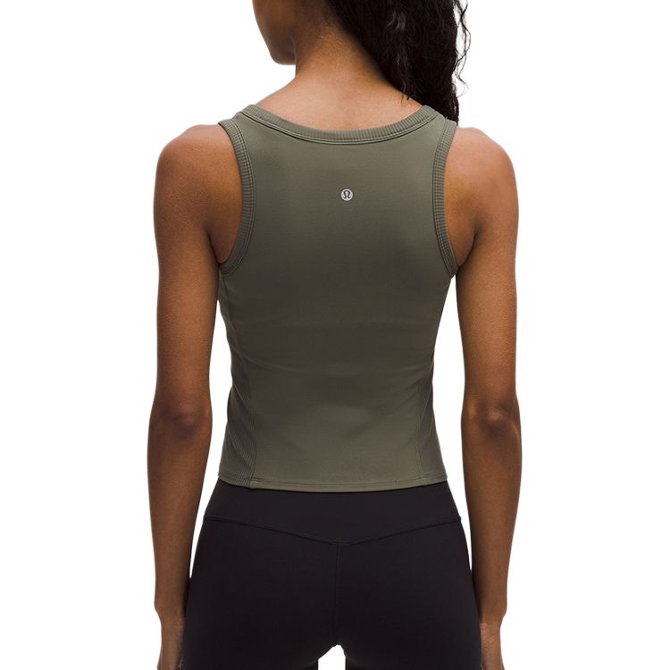 картинка Женский топ для йоги Lululemon, черный от магазина Одежда+