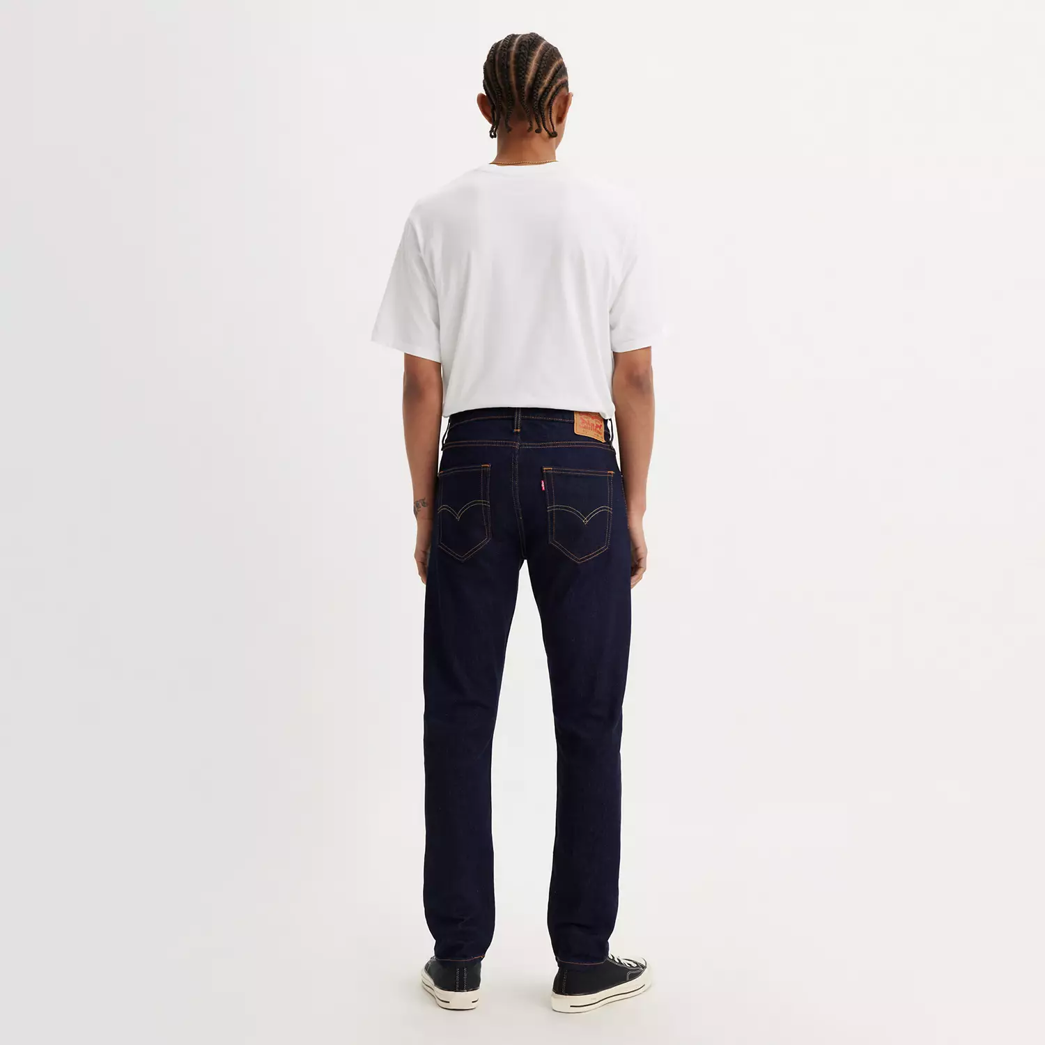 картинка Мужские джинсы Levi's 512 Slim Taper, классический темно-синий от магазина Одежда+