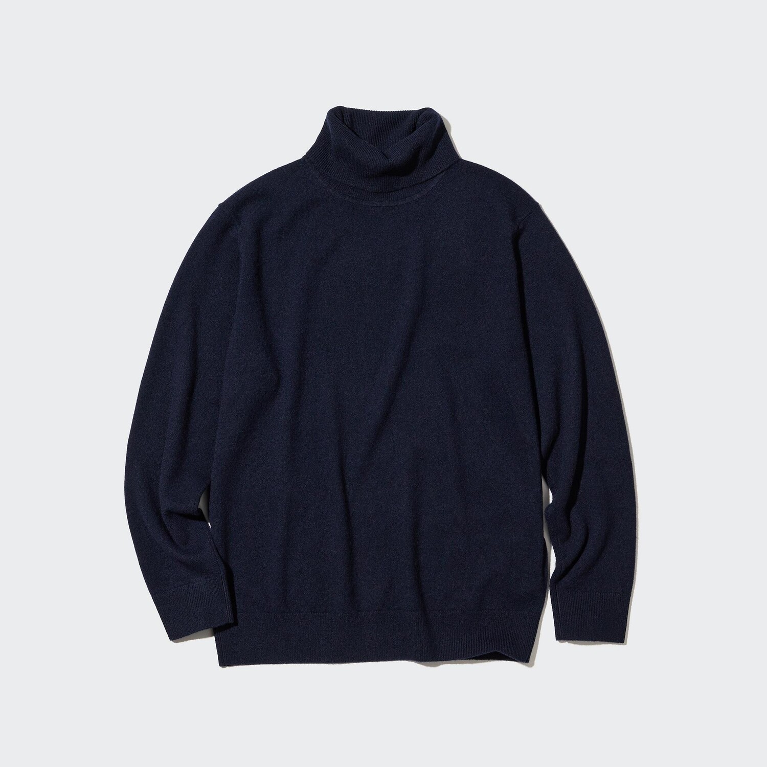 картинка Джемпер Uniqlo мужской из кашемира, черный от магазина Одежда+