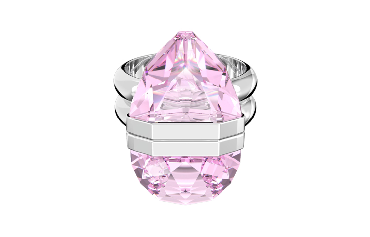 картинка Кольцо Swarovski Lucent, розовое от магазина Одежда+