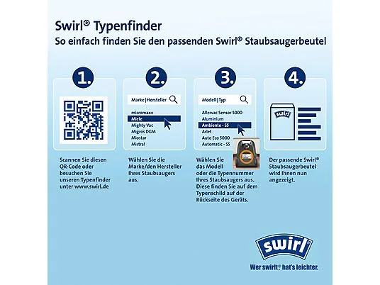 картинка Мешки для пылесоса Swirl EIO 80 EcoPor от магазина Одежда+