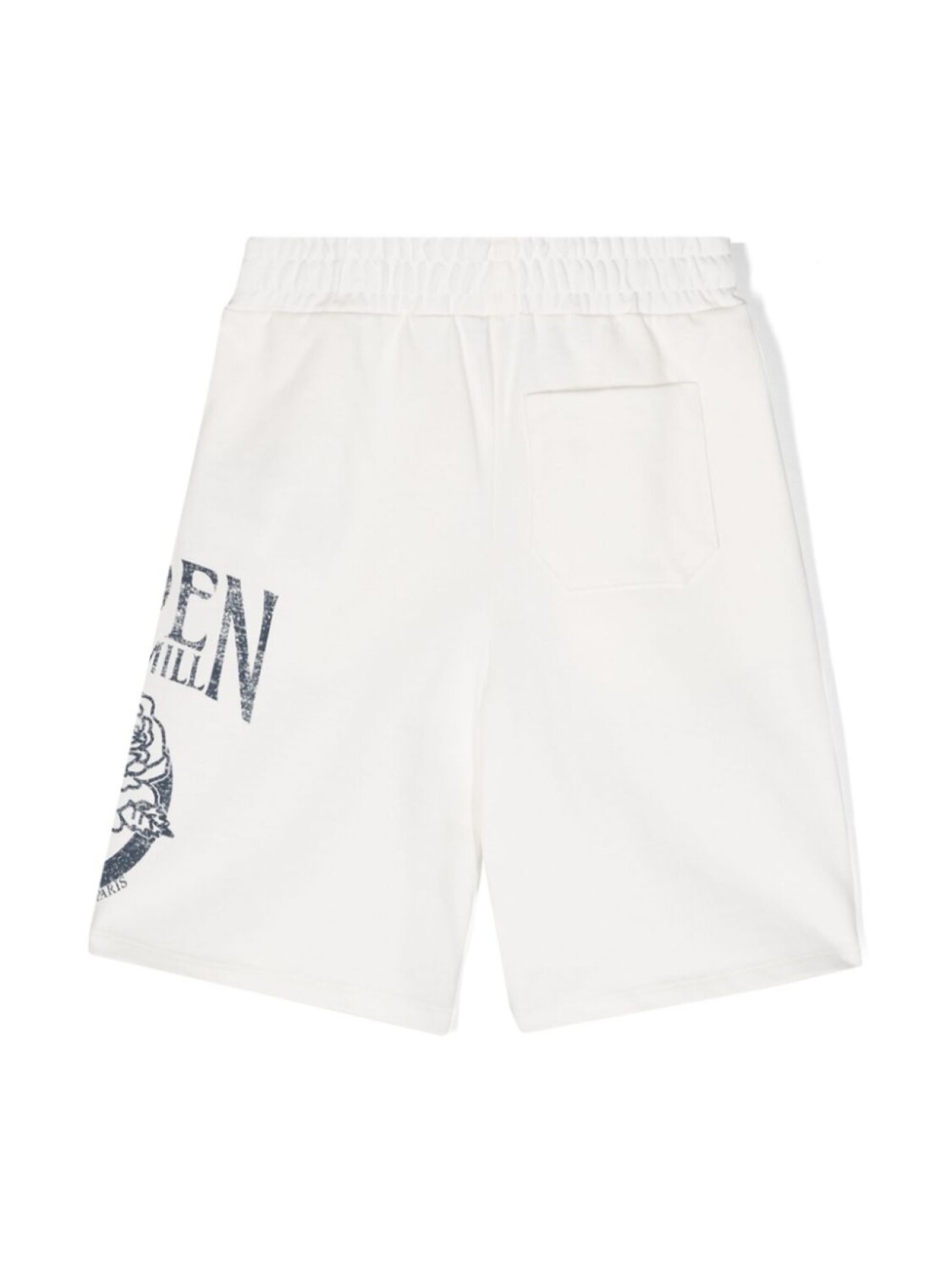картинка Golden Goose Kids спортивные шорты средней посадки, белый от магазина Одежда+