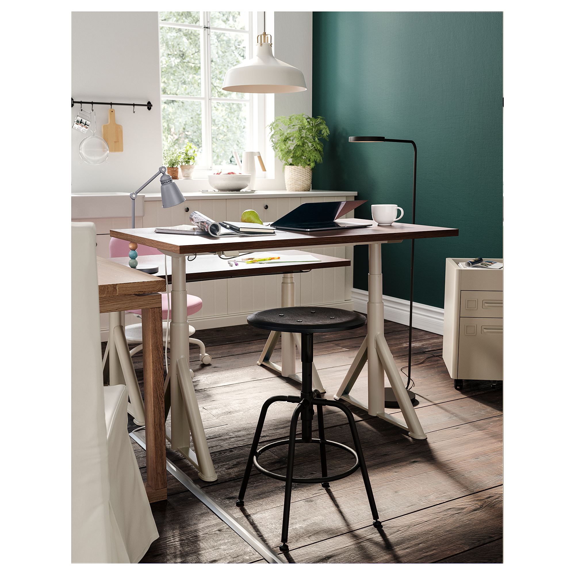 картинка Табурет KULLABERG IKEA, черный от магазина Одежда+