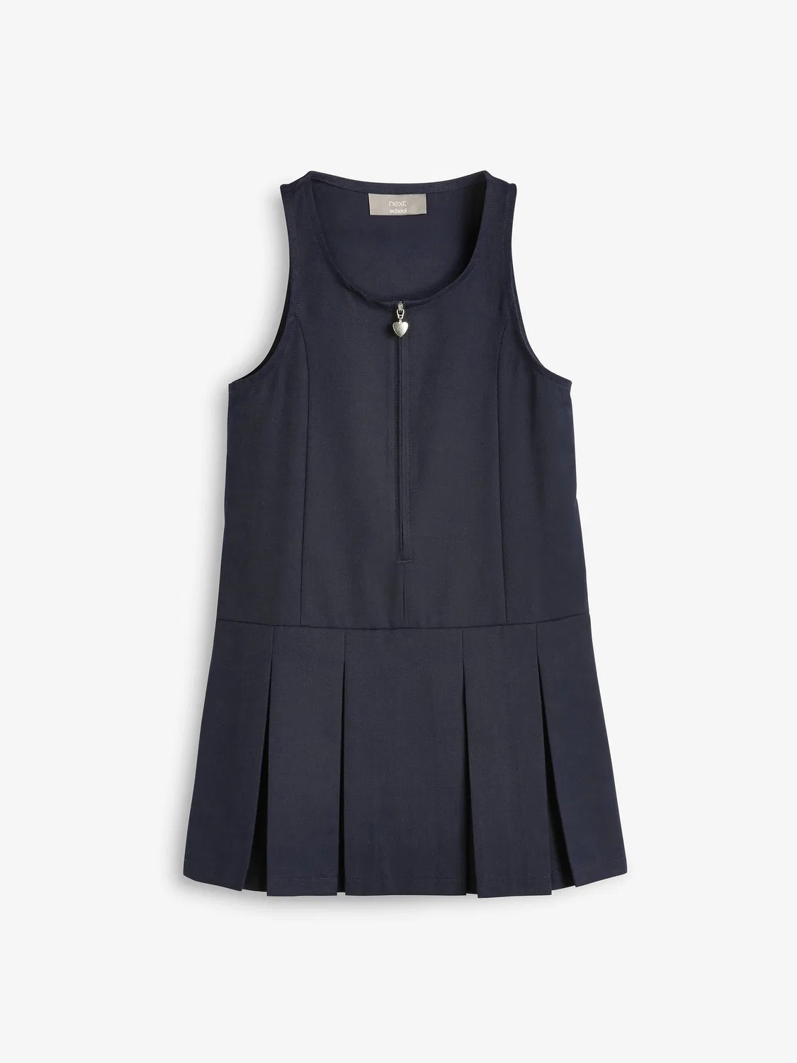 картинка Школьное платье-сарафан с молнией, Regular Fit Next, Navy Blue от магазина Одежда+
