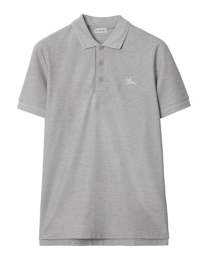 картинка Поло Burberry Eddie Slim Fit Piqu?, светло-серый от магазина Одежда+