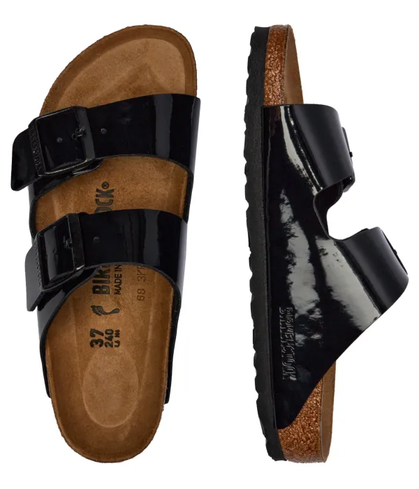 картинка Сандалии Birkenstock Arizona Narrow Fit, черные от магазина Одежда+