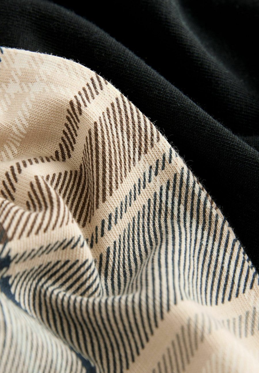 картинка Пижамный комплект Next SET STANDARD, Neutral Black Check/Black от магазина Одежда+