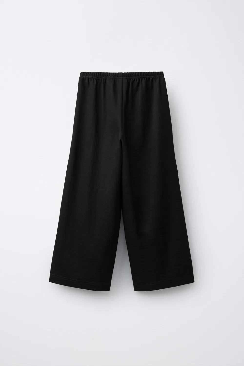 картинка ПИЖАМНЫЕ БРЮКИ ШИРОКИХ ШТАНИН ZARA, Black от магазина Одежда+