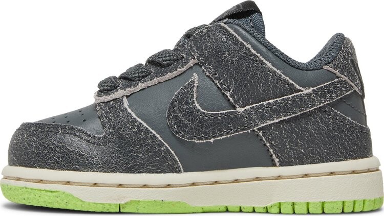 картинка Кроссовки Nike Dunk Low SE TD 'Halloween - Cauldron', серый от магазина Одежда+