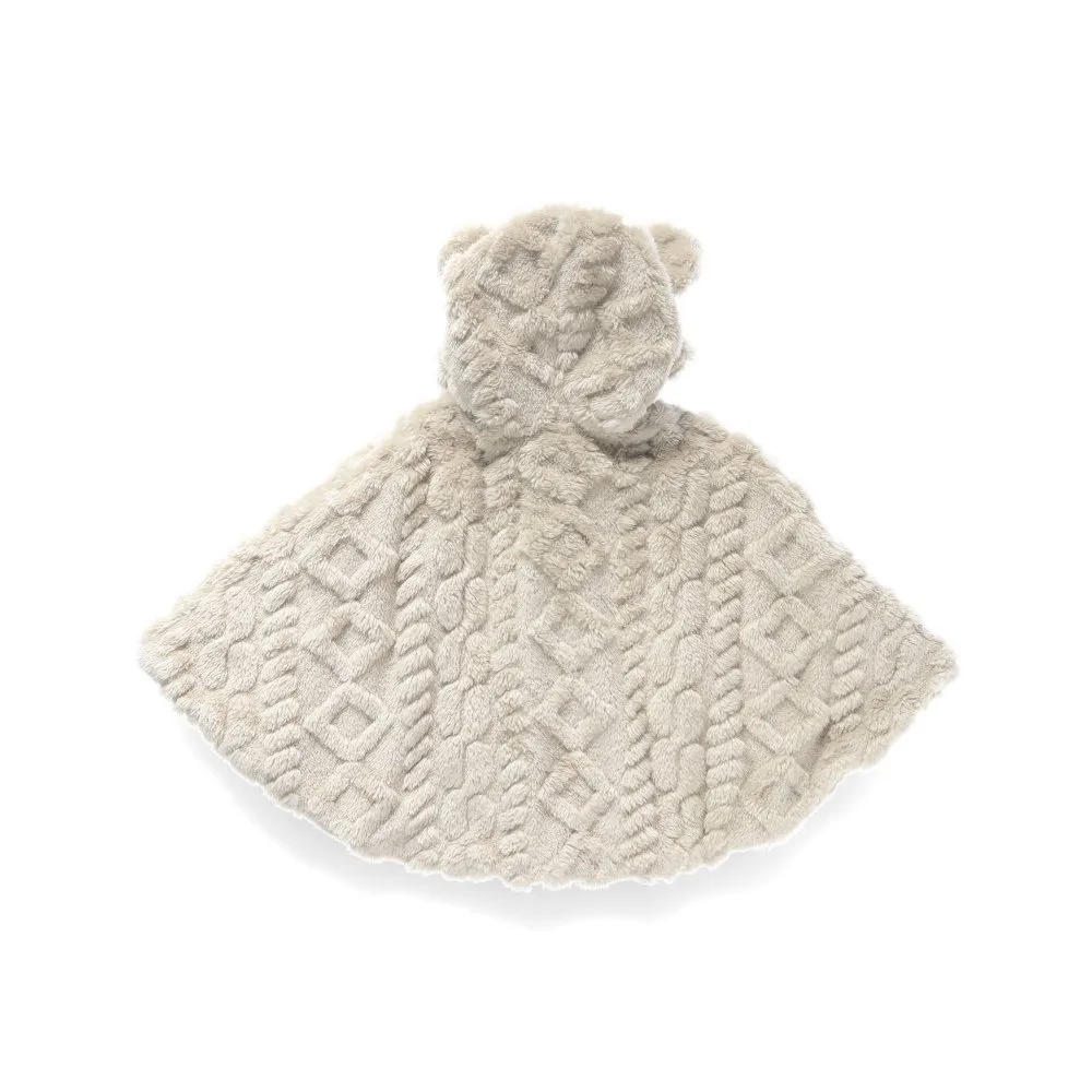 картинка Детский капюшон с кабельным узором Branshes, Light beige от магазина Одежда+