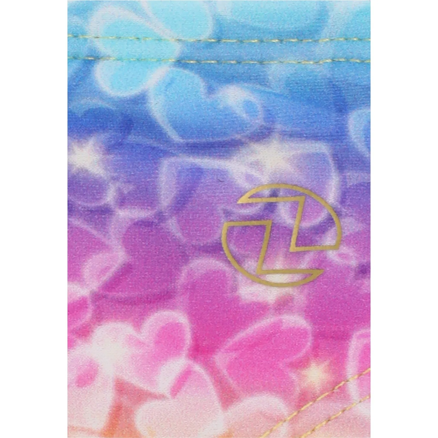 картинка Детское бикини с рюшами Carly ZIGZAG, Pink-Blue от магазина Одежда+