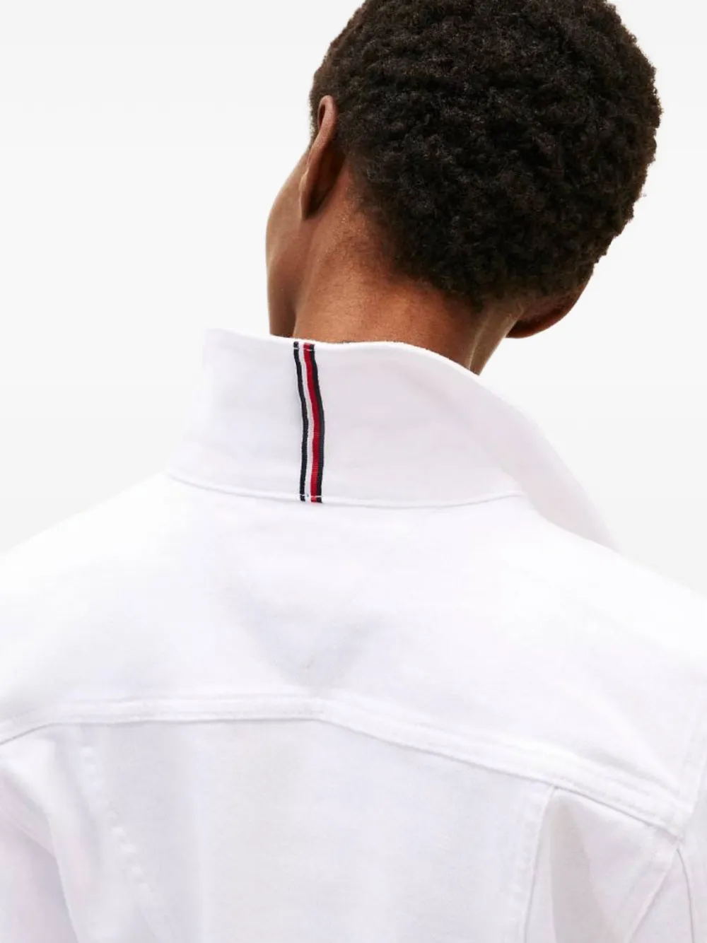 картинка Джинсовая куртка с нагрудными карманами Tommy Hilfiger, белый от магазина Одежда+