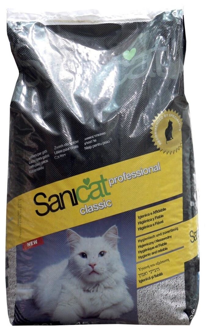 картинка Наполнитель для кошачьего туалета Sanicat Classic 10 л Sanicat от магазина Одежда+