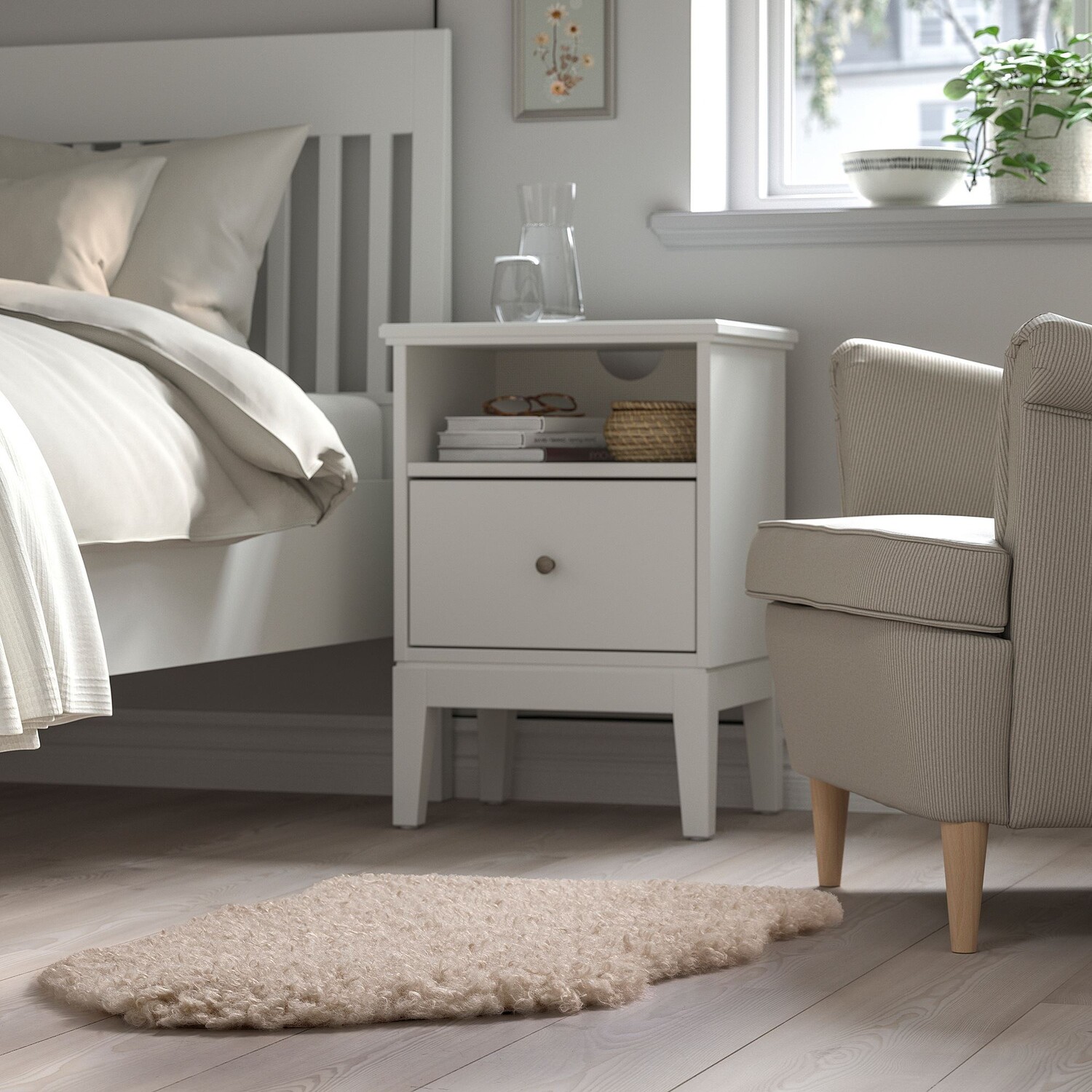 картинка Ковер Ikea Svindinge, 55x85 см, бежевый от магазина Одежда+