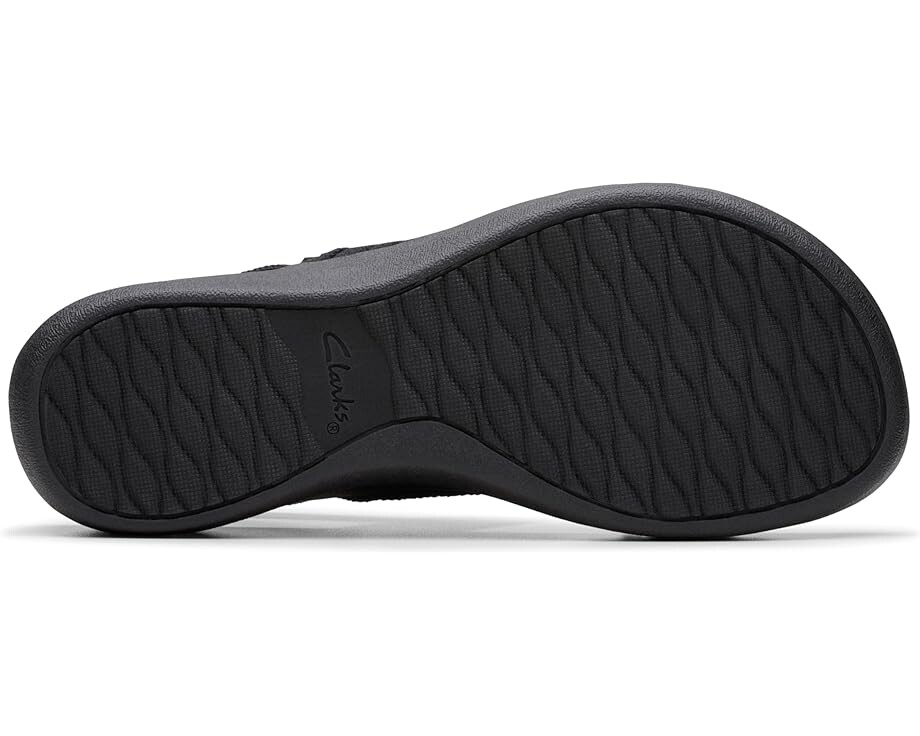 картинка Сандалии Clarks Arla Stroll, текстиль, черный от магазина Одежда+