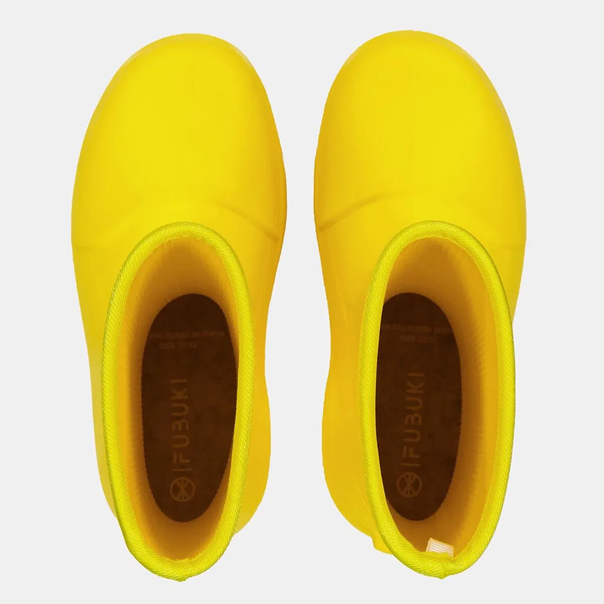 картинка Детские резиновые сапоги для мальчиков водонепроницаемые Fubuki, Yellow от магазина Одежда+