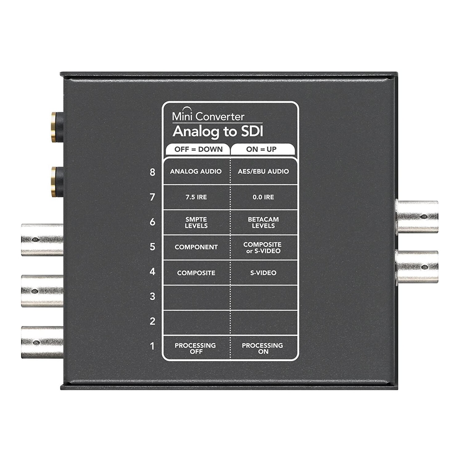 картинка Конвертер Blackmagic Design Mini Converter Analog to SDI от магазина Одежда+