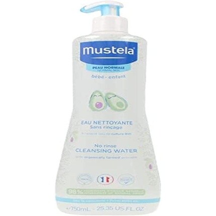 картинка Детский лосьон, несмываемая очищающая вода, Mustela от магазина Одежда+