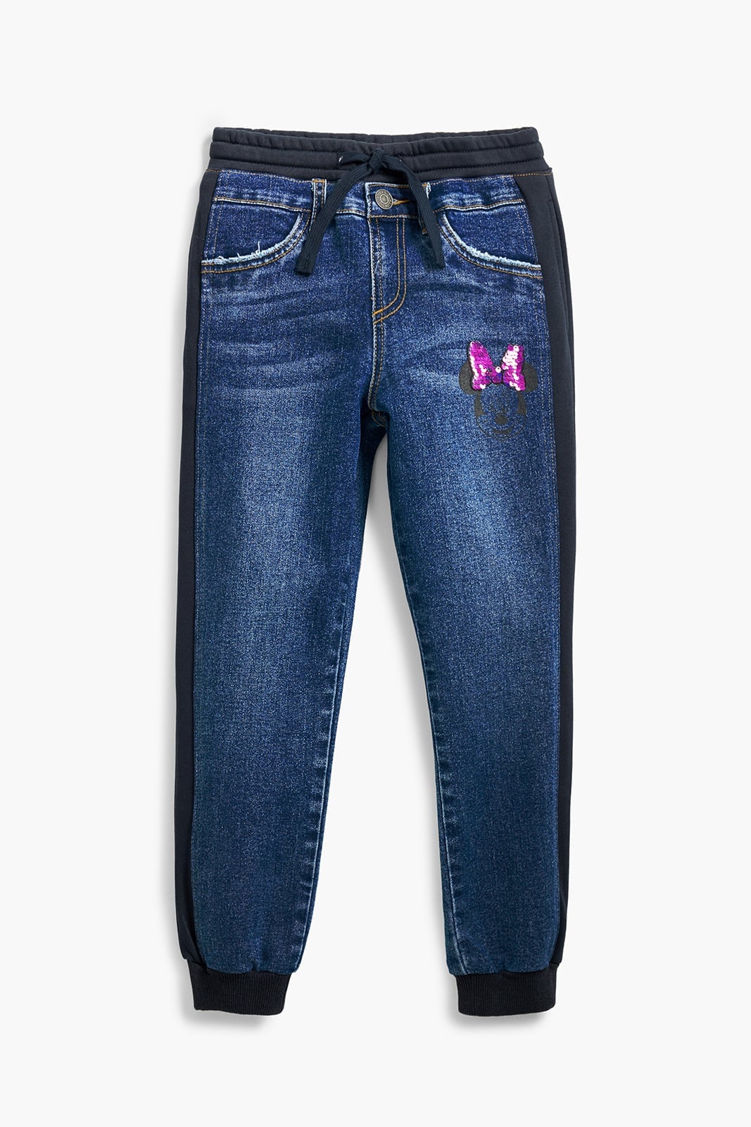 картинка Комбинированные спортивные штаны Desigual, Blue/5030 от магазина Одежда+