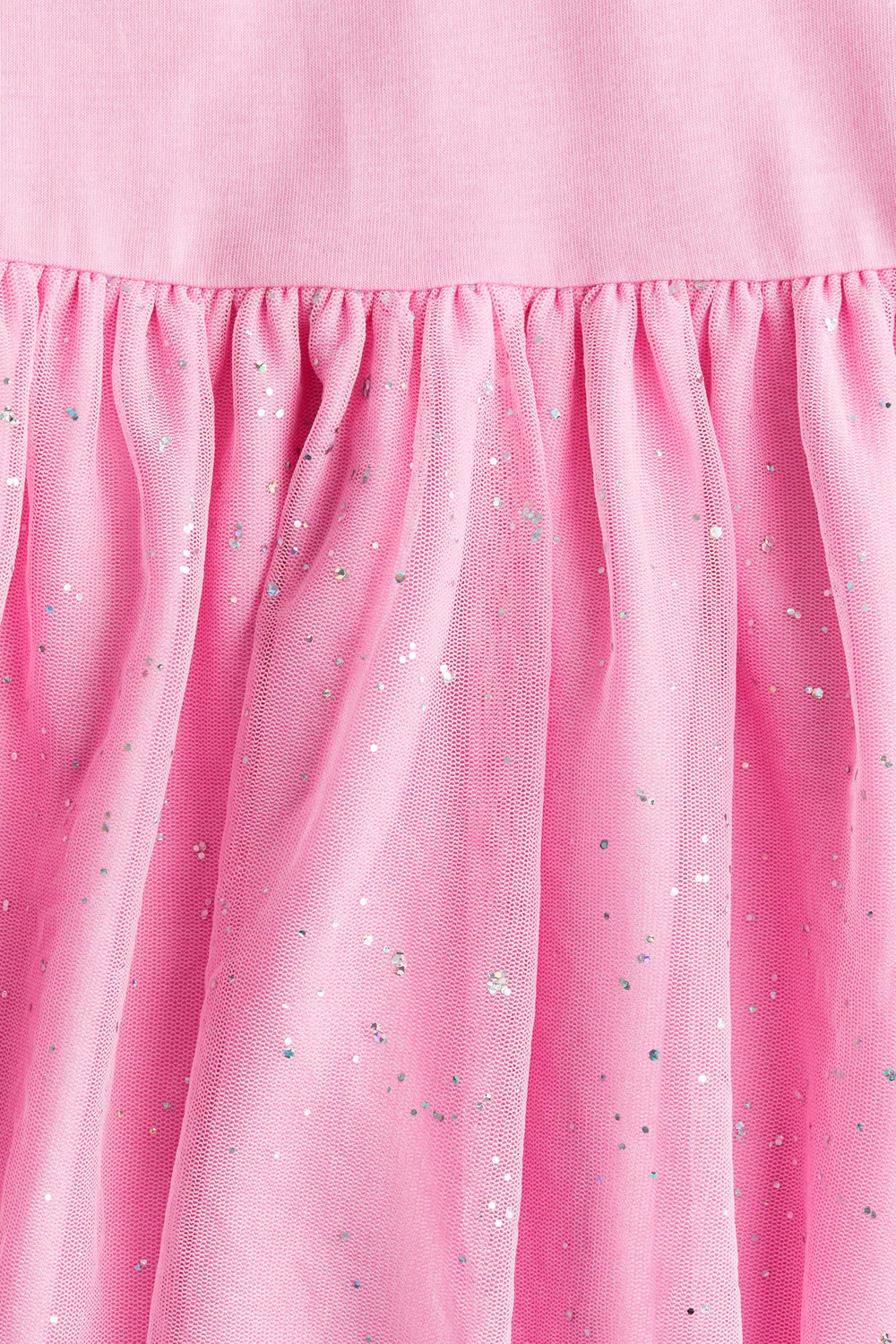 картинка Трикотажное платье с юбкой из тюля H&M, Rosa от магазина Одежда+
