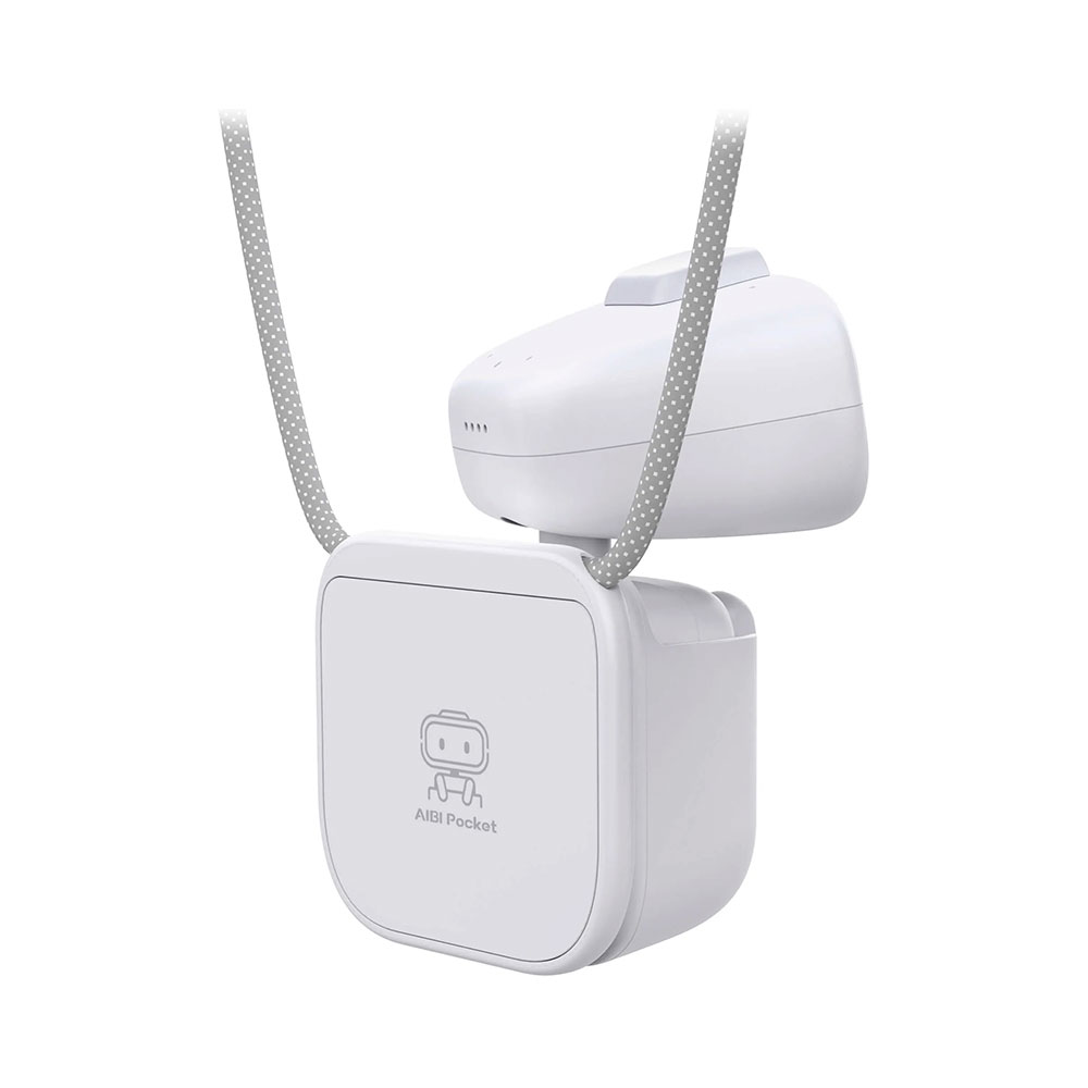 картинка Умный робот Living AI Aibi Pocket Pet, портативный, серебристый от магазина Одежда+