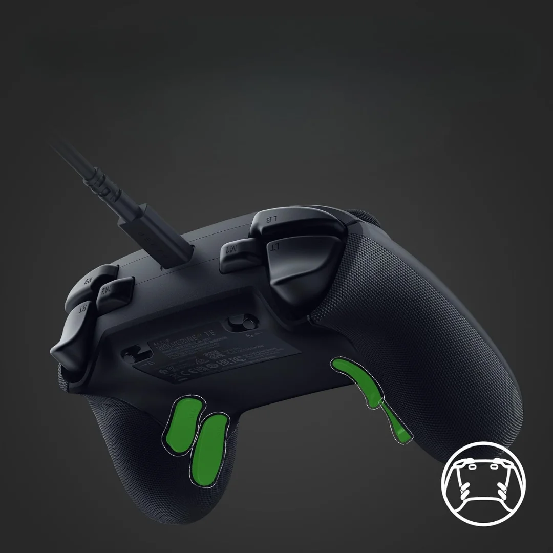 картинка Проводной игровой геймпад Razer Wolverine V3 Tournament Edition, черный от магазина Одежда+