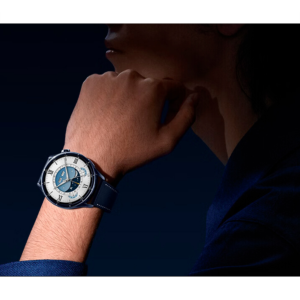 картинка Умные часы Xiaomi Watch S5 (CN), 46 мм, Bluetooth, синий от магазина Одежда+