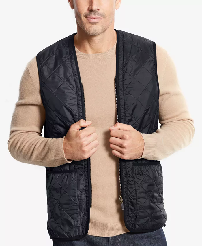 картинка Мужская утепленная жилетка Polar-Quilt Barbour, синий от магазина Одежда+